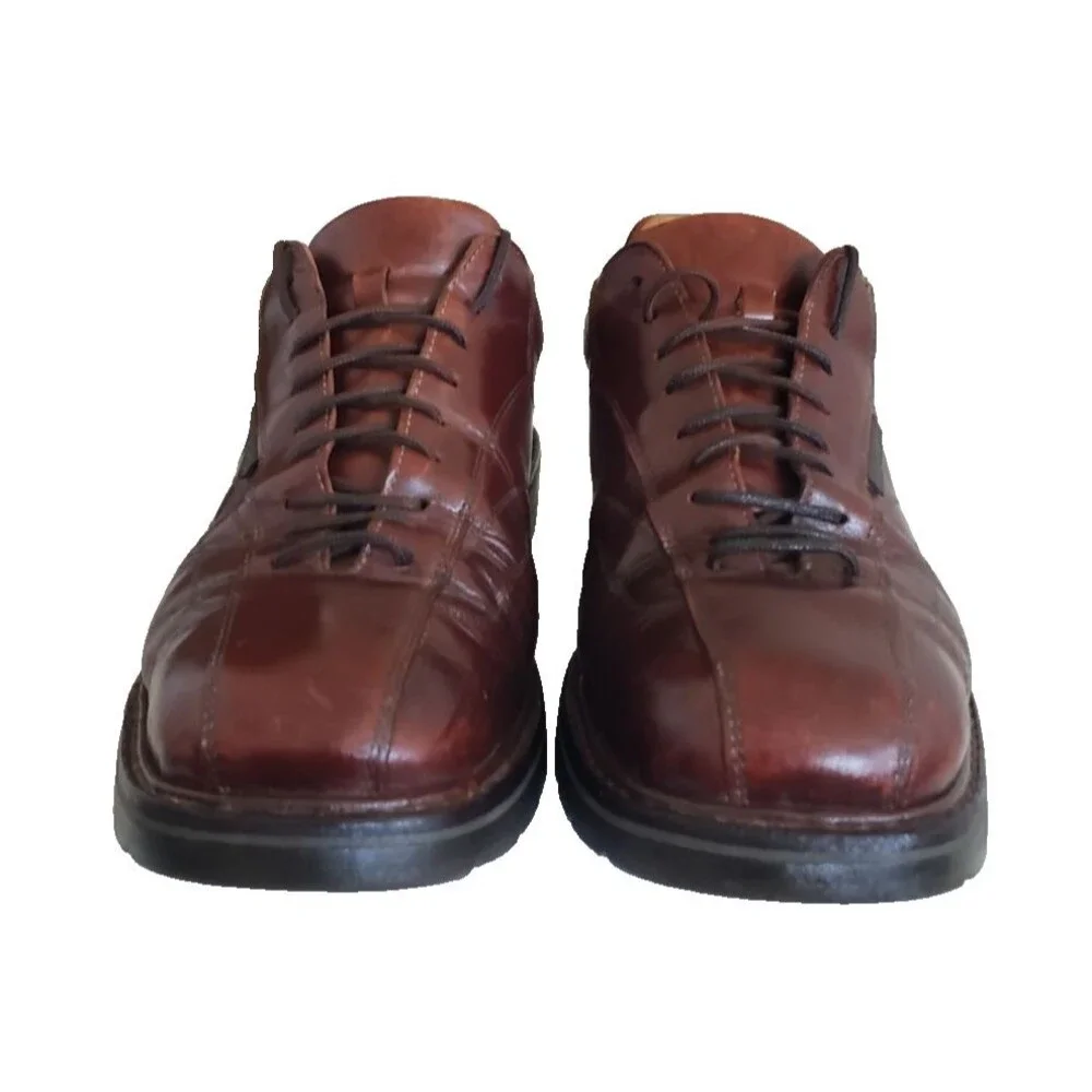 MEPHISTO Abel Air Relax Goodyear Welt Shoes Men's Size 10 Light Derby Brown $450